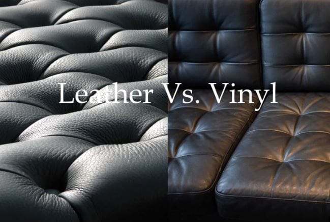 How to Buy Living Room Furniture: Leather or Vinyl?