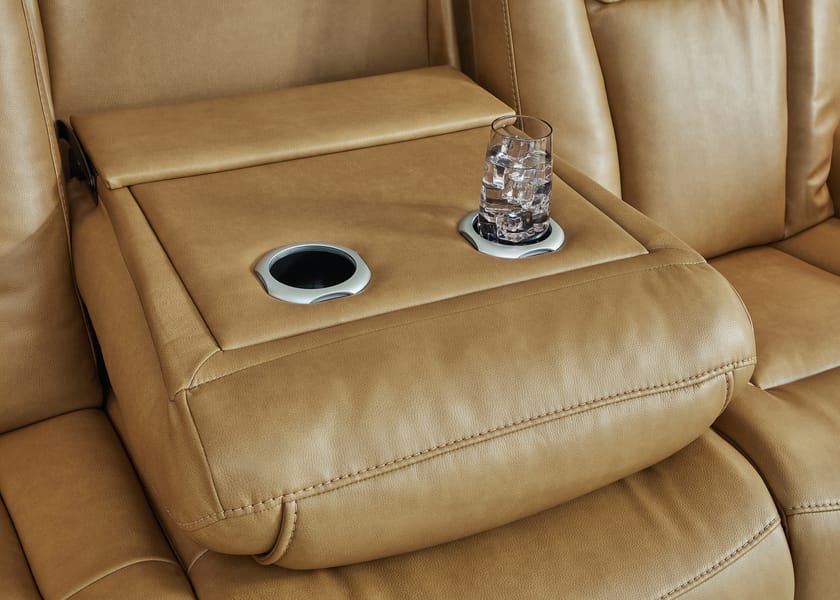 Ashley Living Room Card Player Power Reclining Sofa 1180715
