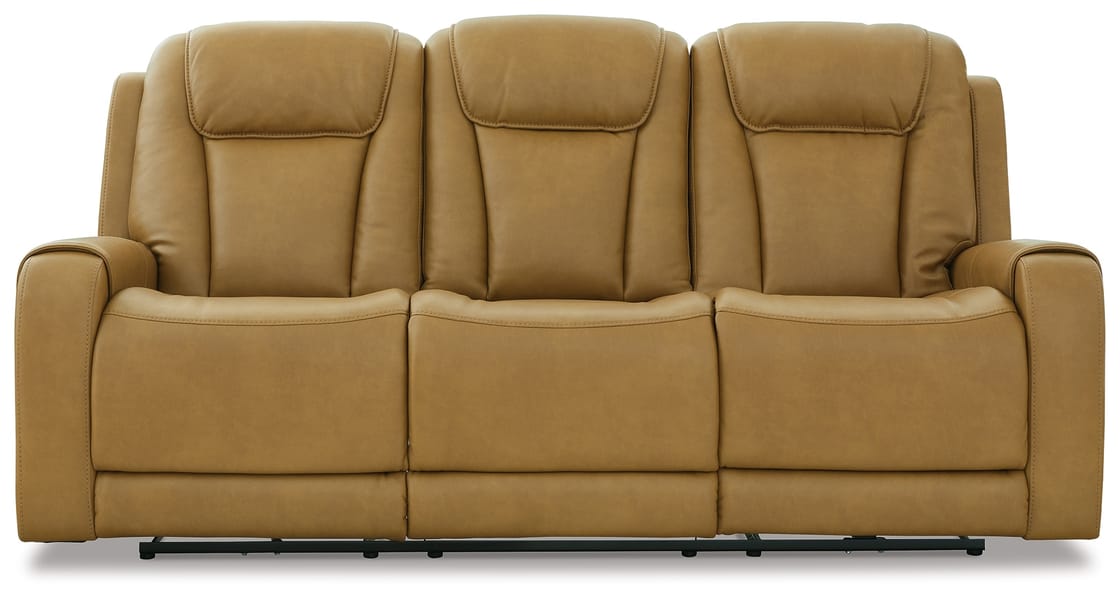 Ashley Living Room Card Player Power Reclining Sofa 1180715