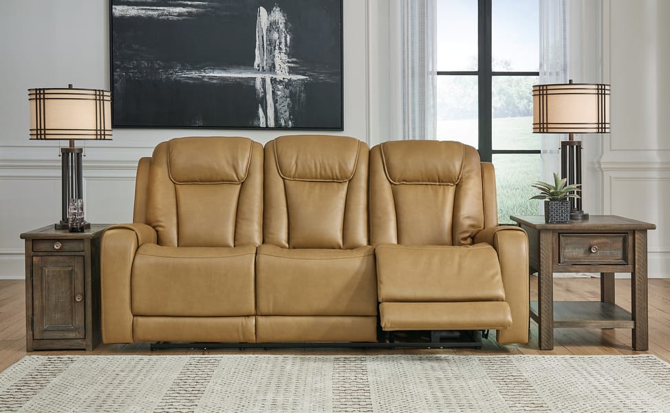 Ashley Living Room Card Player Power Reclining Sofa 1180715