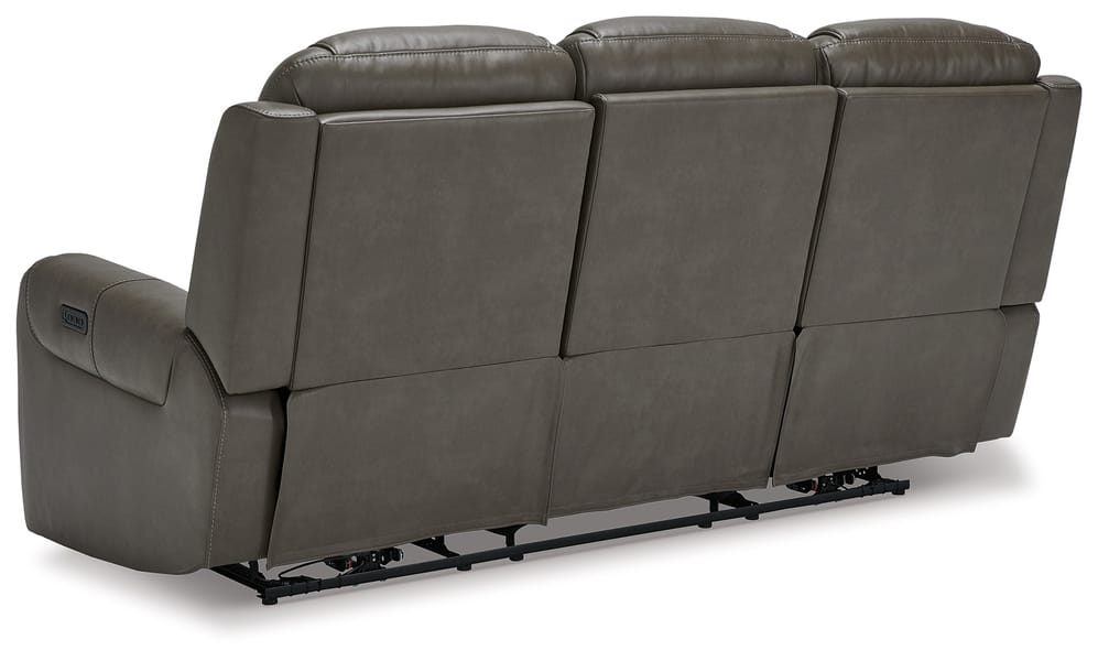 Ashley Living Room Card Player Power Reclining Sofa 1180815