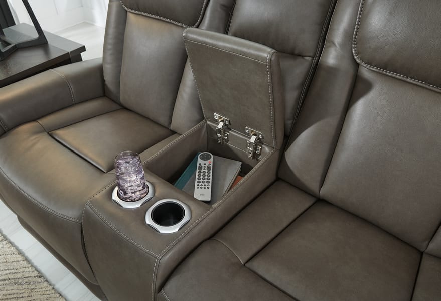 Ashley Living Room Card Player Power Reclining Loveseat 1180818