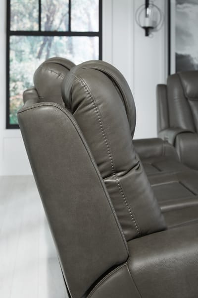 Ashley Living Room Card Player Power Reclining Sofa 1180815