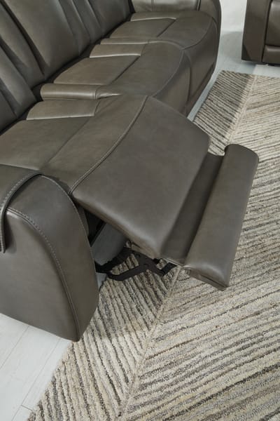 Ashley Living Room Card Player Power Reclining Sofa 1180815