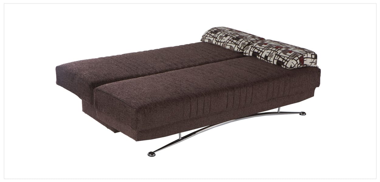 Fantasy Burgundy Sofa Bed in Fabric