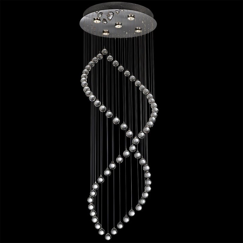 Infinity Contemporary 5-Light Infinity Crystal Chandelier