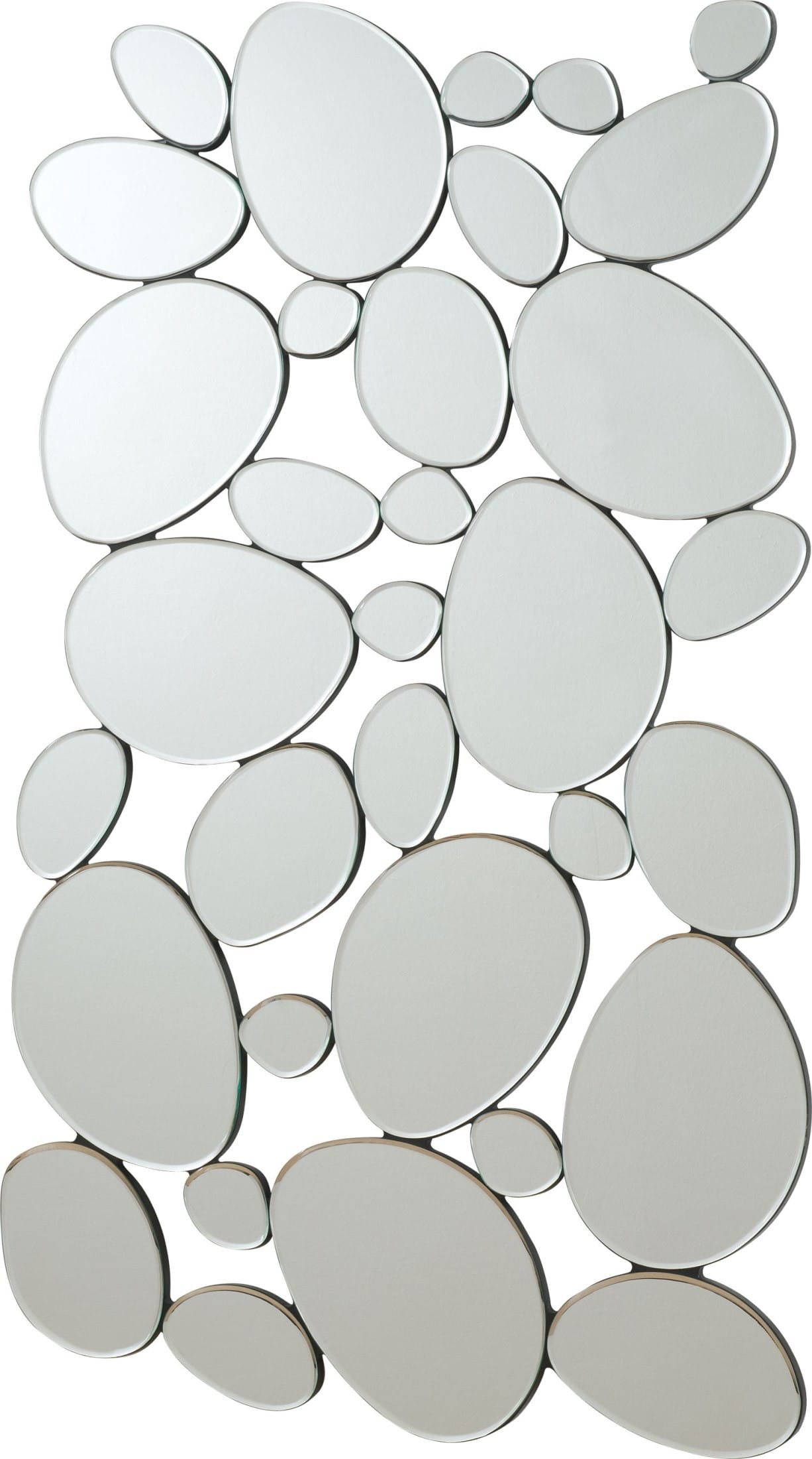 Modern Pebble Mirror