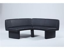 Stephanie Fully Upholstered Nook Bench