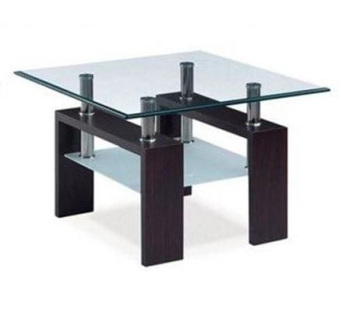 Marisa Modern Dark Walnut End Table