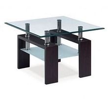 Marisa Modern Dark Walnut End Table