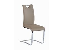 Josephine Modern Side Chair in Taupe