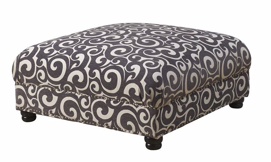 HUTTON COCKTAIL OTTOMAN RESTON SMOKE