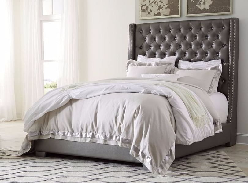 Ashley Furniture - Coralayne Queen Upholsted Bed