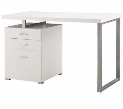 Modern White Writing Desk
