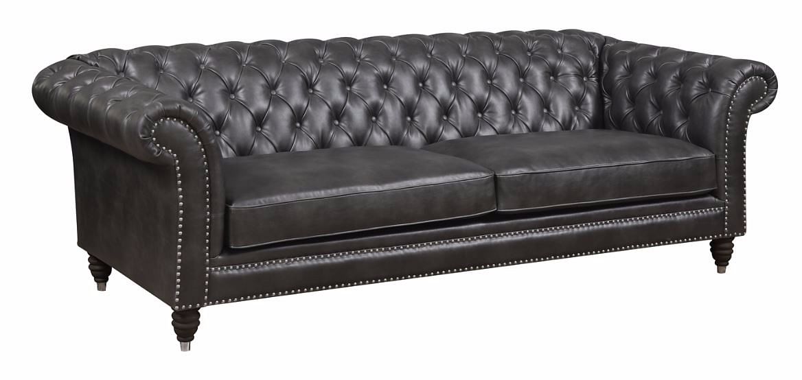 Kings Tufted Sofa and Loveseat Set