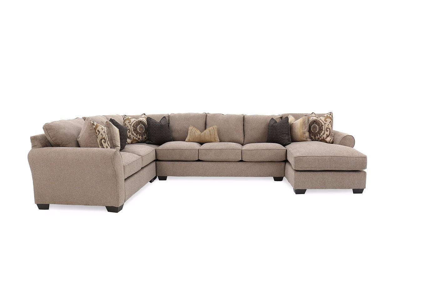 Ashley Furniture - Benchcraft Pantomine 4-Piece Sectional with Left Chaise at iStyle Furniture