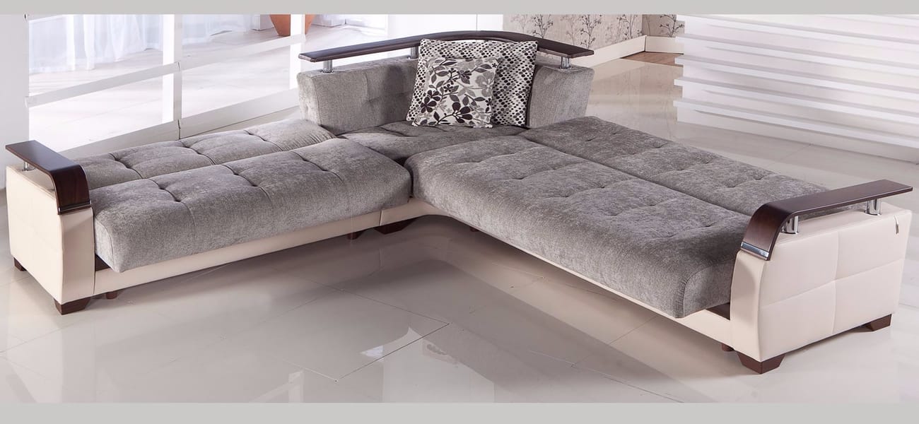 Natural Sectional - Valencia Gray
