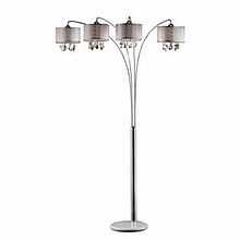 Drape Arch Floor Lamp
