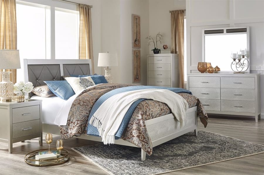 Ashley Furniture - Olivet Upholstered King Bed