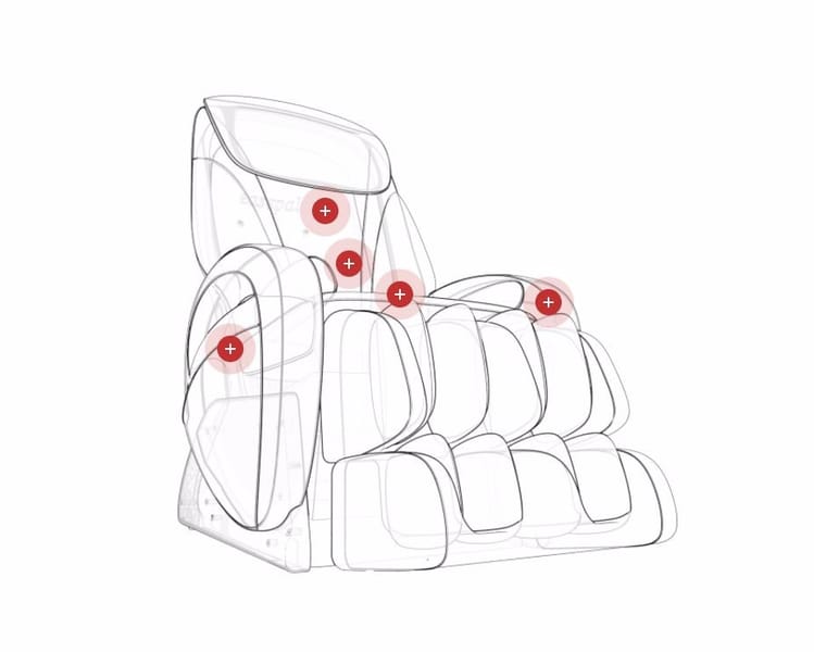 Cozzia LGR Massage chair - Floor Model