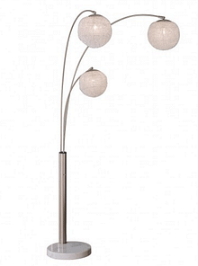 Sand Chrome Floor Lamp