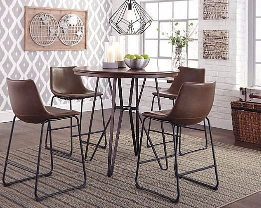 Centiar 5pc Counter Height Dining Set