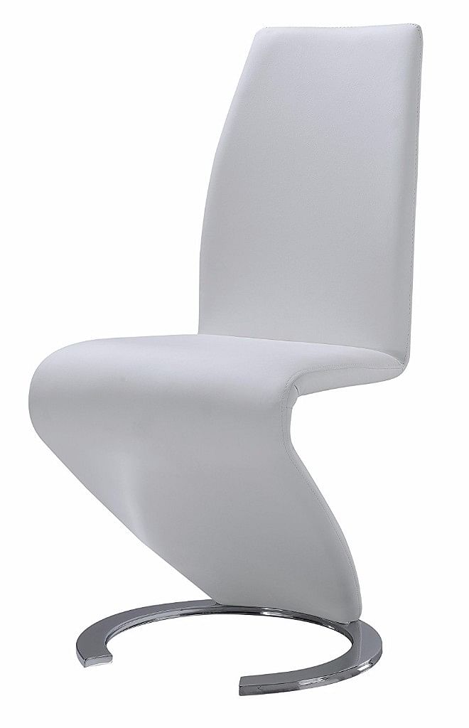 Laura Modern Dining Chair in White