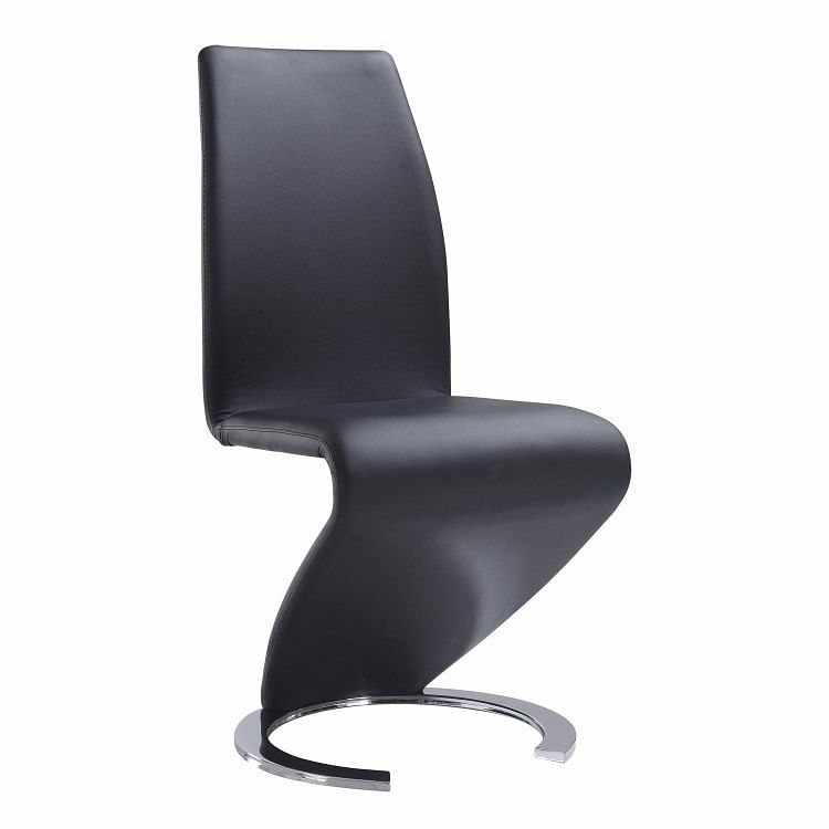 Laura Modern Dining Chair in Black