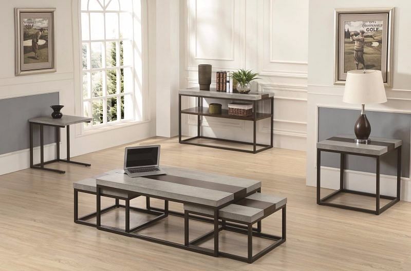 Stoneworks End Table