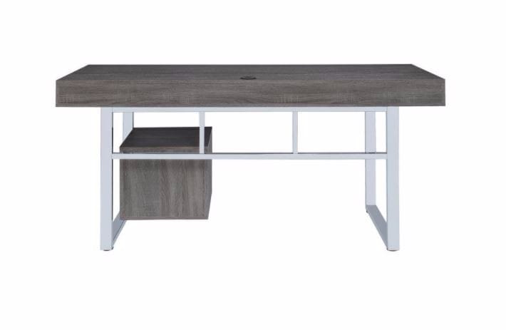 Weathered Grey Desk