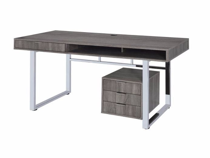 Weathered Grey Desk