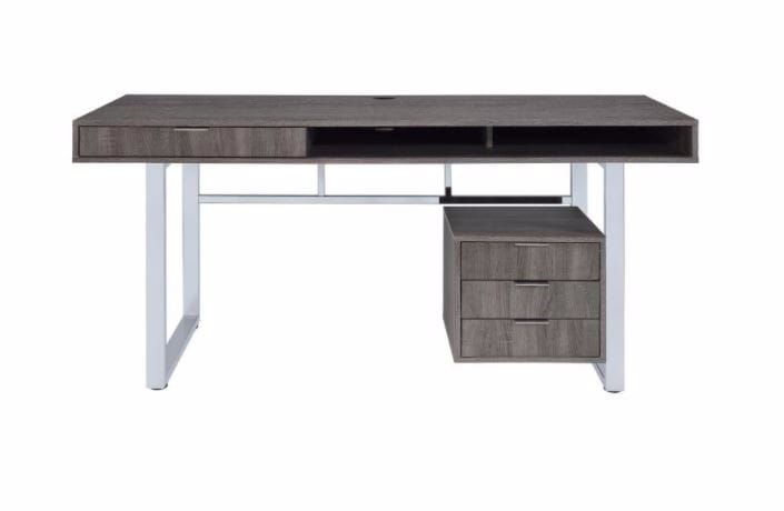 Weathered Grey Desk