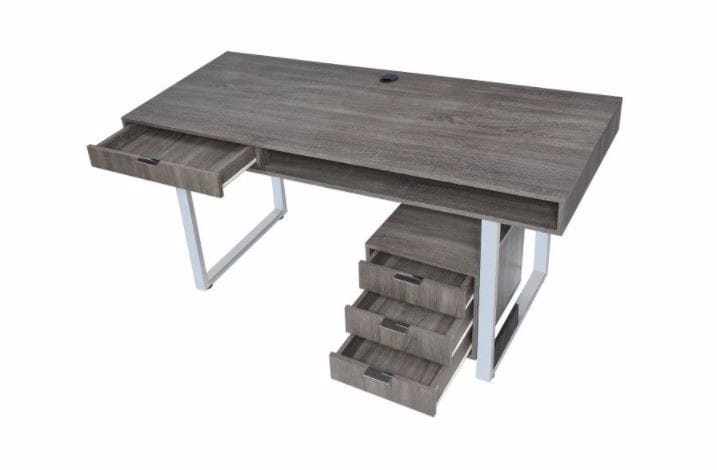 Weathered Grey Desk