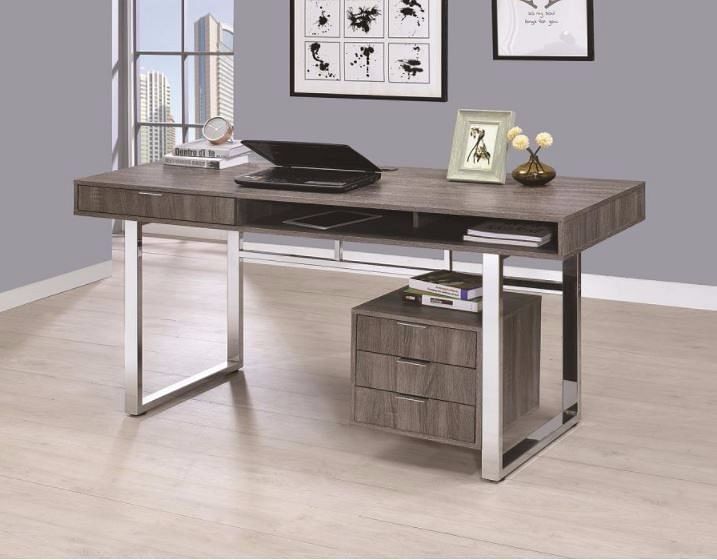 Weathered Grey Desk