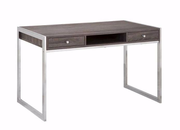 Weathered Grey Writing Desk