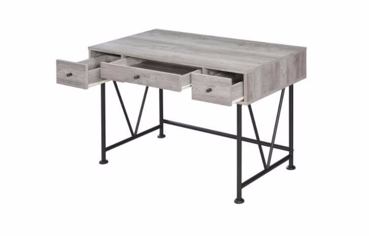 Grey Driftwood Desk Remix