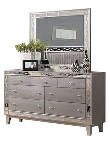 Leighton Dresser and Mirror