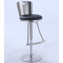 Grey Metal Bar Stool