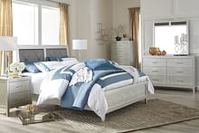 Ashley Furniture - Olivet Upholstered Queen Bedroom Set