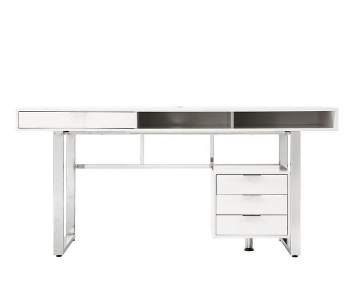 Fine White Computer Desk