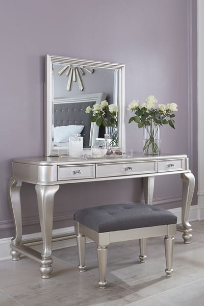 Ashley Furniture - Coralayne Vanity with Stool