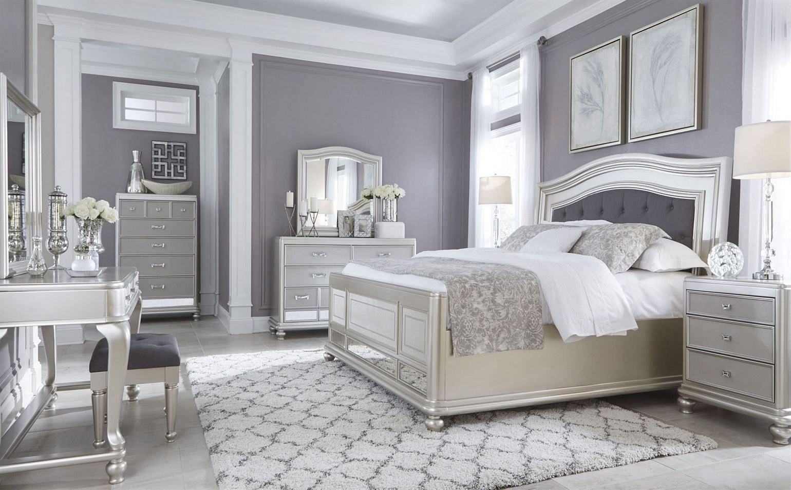 Bedroom sets store in ashley furniture