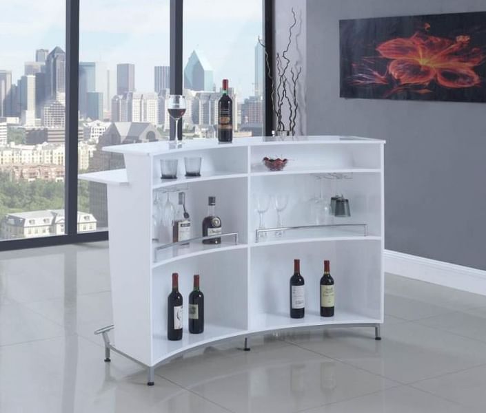 Lima White Bar Unit