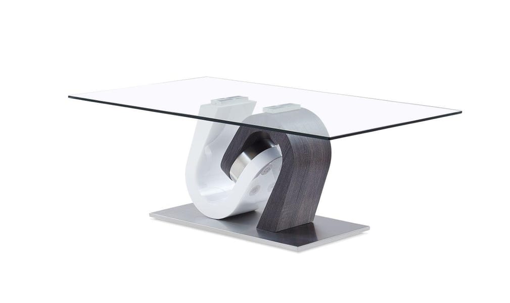 Lana Grey Glass Top Coffee Table