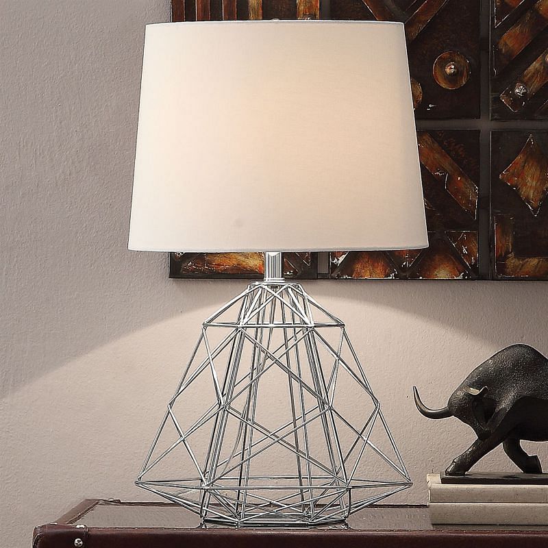 Chrome Table Lamp