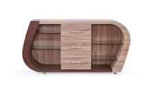 Ruby Brown Wood Buffet