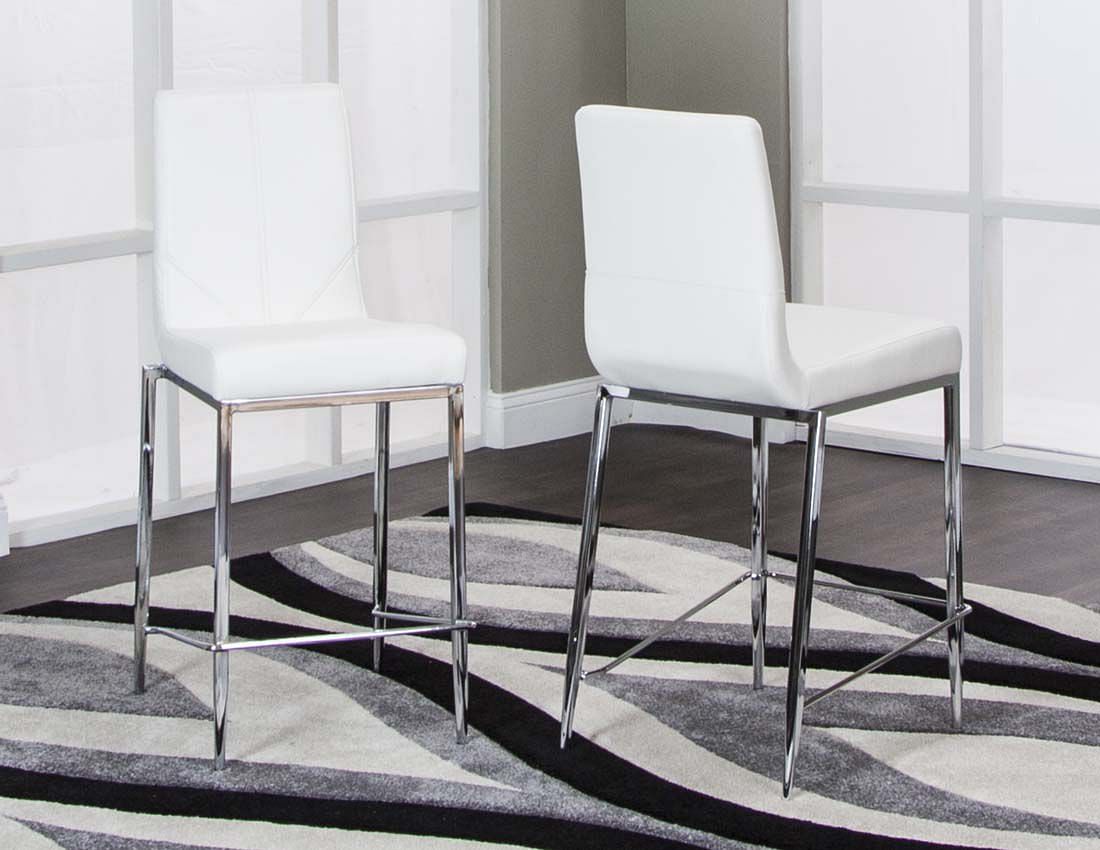 Royal White Bar Stool