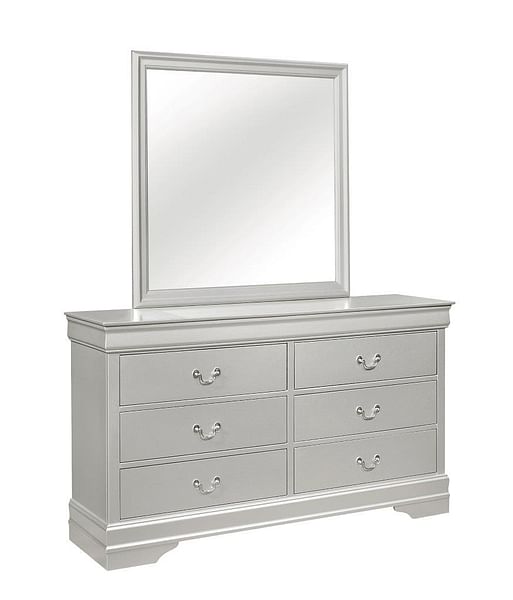 Marley Silver Dresser and Mirror