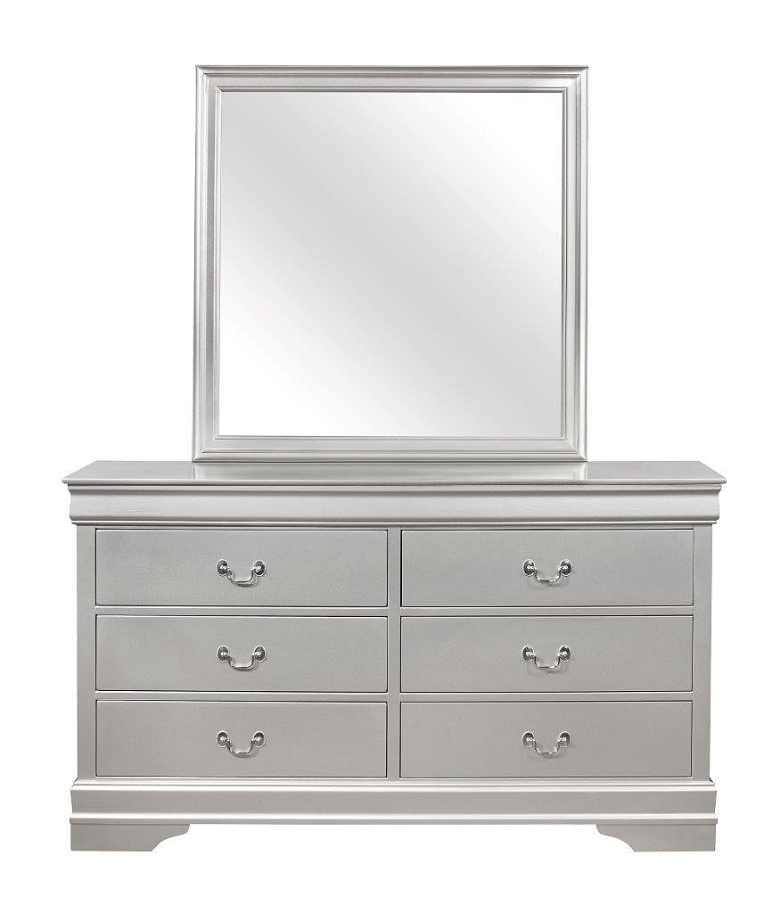 Marley Silver Dresser and Mirror