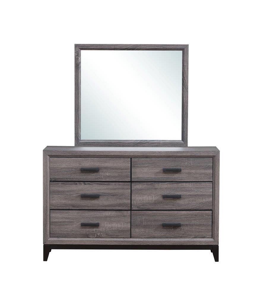 Kate Grey Dresser and Mirror